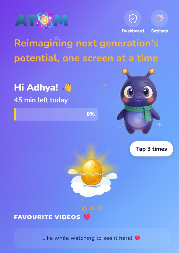 Atom app screenshot